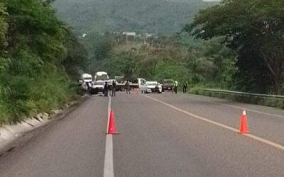 Se registra doble homicidio en carretera Oaxaca – Veracruz