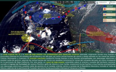 Continuarán las lluvias de intensidad variable en Oaxaca