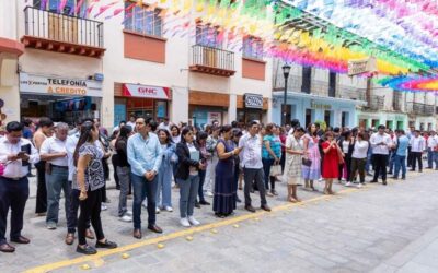 Encabeza Salomón Jara desalojo por sismo en Palacio de Gobierno