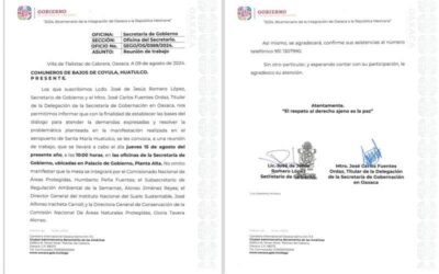 Ofrecen Gobierno Federal y Estatal, mesa de atención a Bajos de Coyula y El Arenal