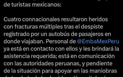 Autobús con turistas mexicanos se vuelca en Machu Picchu, Perú: ¿Cuántos heridos hay?