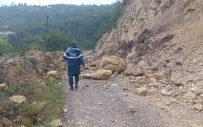 Cerrada la circulación de la vía 2850 Ruta 125 a la altura de Benito Juárez, Tlaxiaco