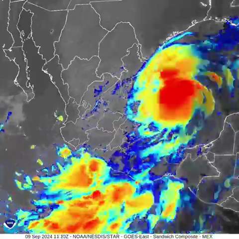 Continuará el temporal lluvioso en Oaxaca por potencial ciclón tropical seis