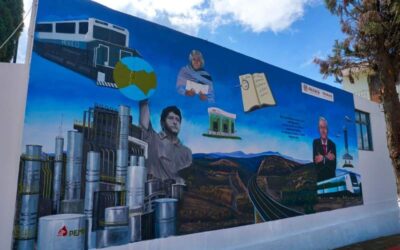 Inauguran obra Mural por el Trabajo Transformador en la Experimental