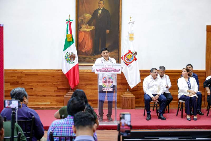 Invirtió la Primavera Oaxaqueña alrededor de 5 mil mdp en infraestructura pública