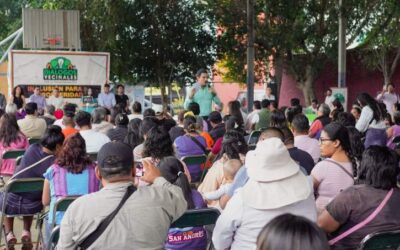 Ray Chagoya impulsa diálogos vecinales para fortalecer la inclusión en Oaxaca de Juárez