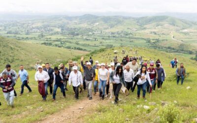 Revitalizan suelos del Polígono de Monte Albán con segunda etapa de reforestación