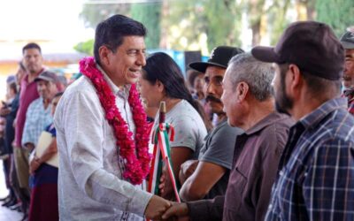 San Simón Almolongas cuenta con mejores oportunidades de desarrollo con la Primavera Oaxaqueña