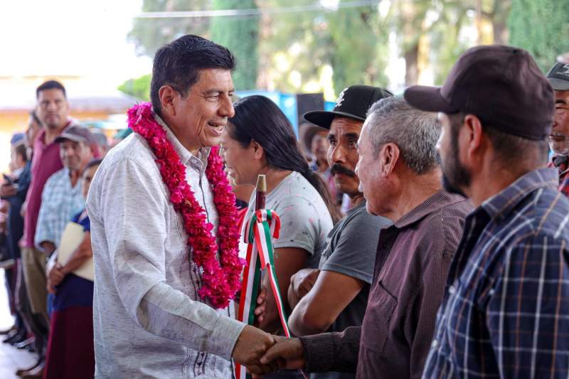 San Simón Almolongas cuenta con mejores oportunidades de desarrollo con la Primavera Oaxaqueña