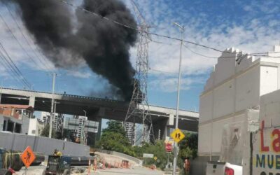 Tráiler pierde el control y ocasiona fuerte accidente en la autopista a Saltillo; reportan 4 muertos