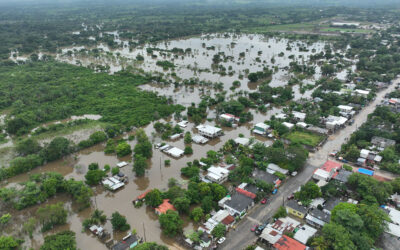 Al menos 51 comunidades inundadas en Veracruz por desbordamiento del río Coatzacoalcos