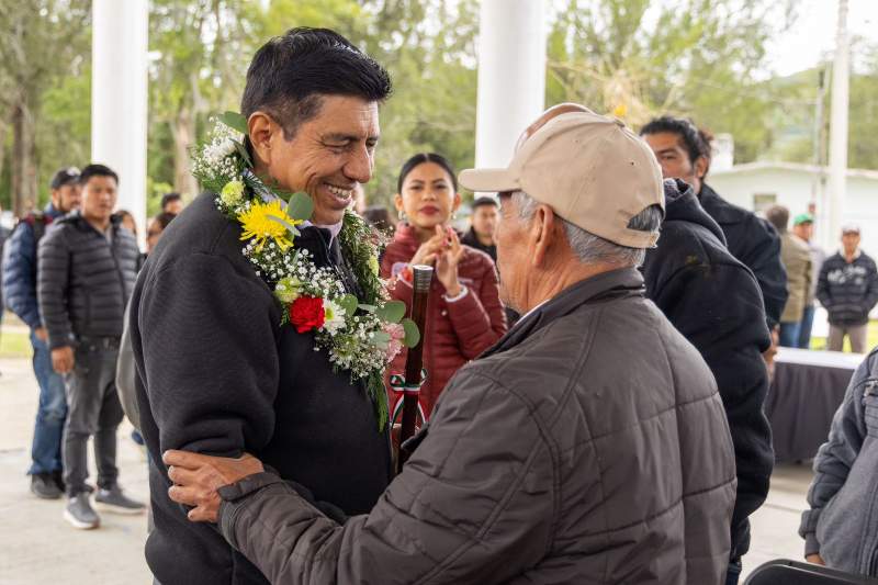 Con apoyo a la educación, infraestructura y reforestación, la Primavera Oaxaqueña invierte en Santa Magdalena Jicotlán