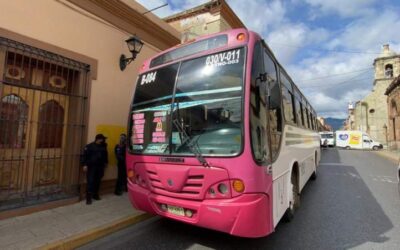 El transporte público en Oaxaca subirá 2 pesos a partir del 6 de noviembre