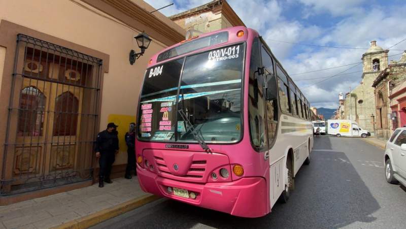 El transporte público en Oaxaca subirá 2 pesos a partir del 6 de noviembre