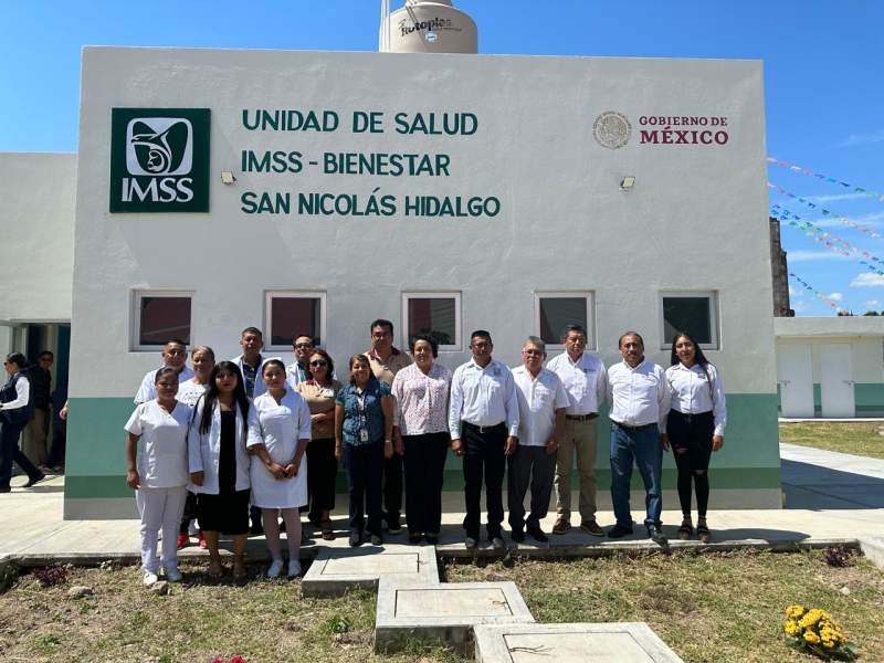 Inauguran Centro de Salud de San Nicolás Hidalgo