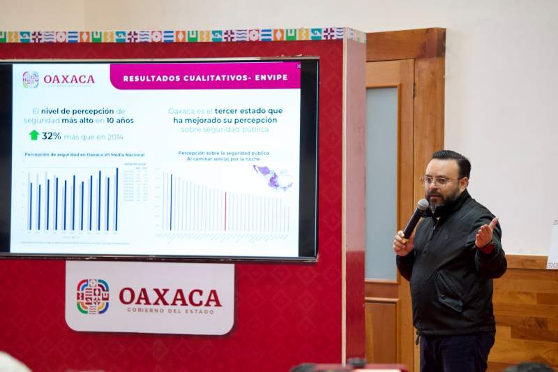 Oaxaca fortalece estrategias para continuar con resultados favorables en gobernabilidad y seguridad