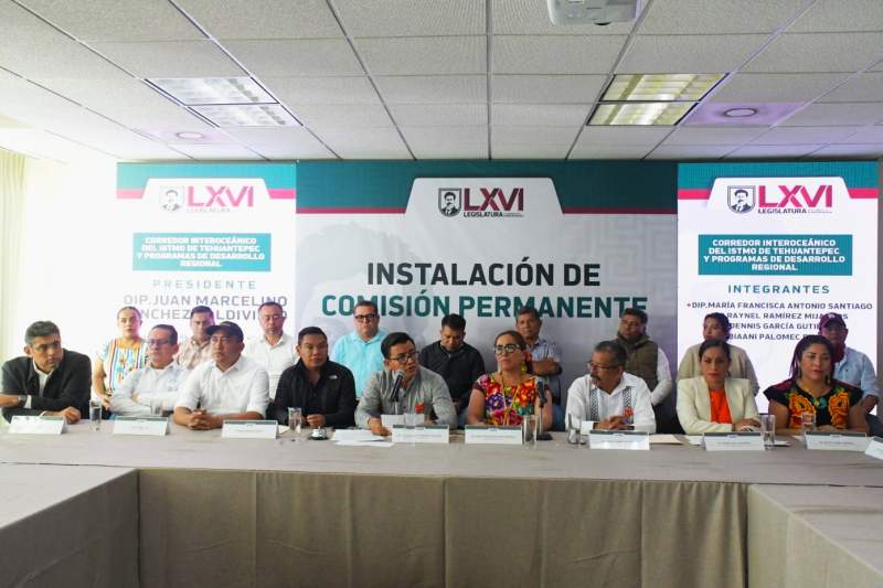 Consolidar el Corredor Interoceánico del Istmo de Tehuantepec, compromiso del legislativo