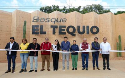 Destinan más de 50 mdp para la rehabilitación y dignificación del Bosque “El Tequio”