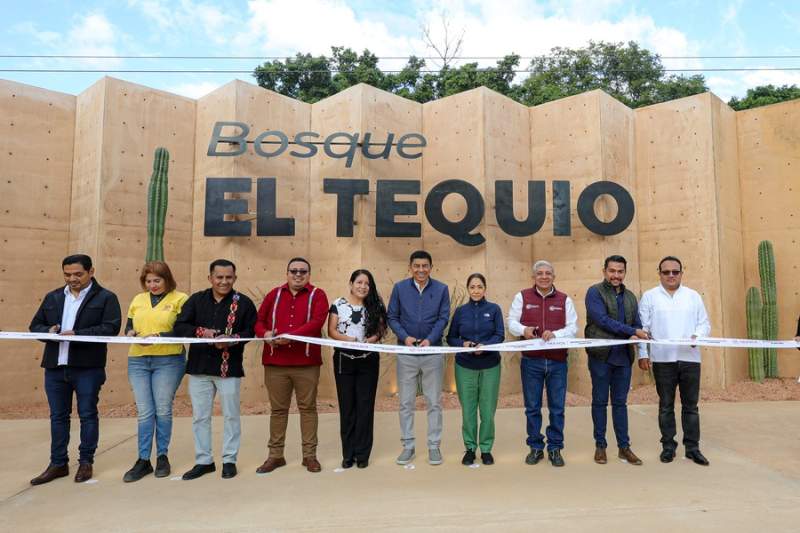 Destinan más de 50 mdp para la rehabilitación y dignificación del Bosque “El Tequio”