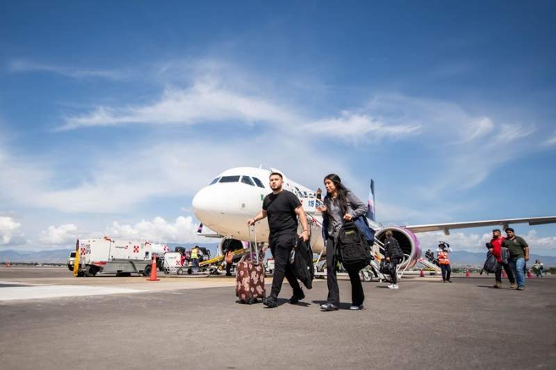 En 10 meses, registran aeropuertos de Oaxaca más de 2.8 millones de personas