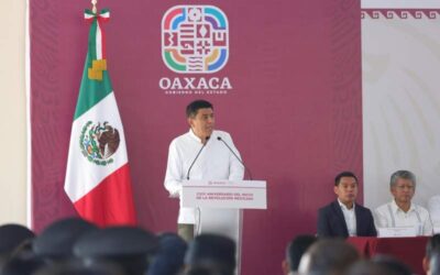 Encabeza Gobernador Salomón Jara ceremonia por el 114 Aniversario   del inicio de la Revolución Mexicana