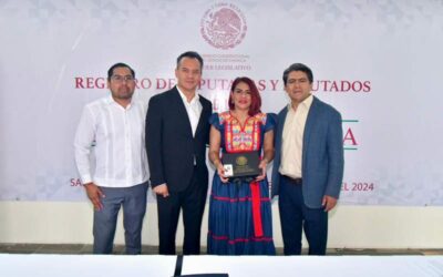 Se registra Tania López como diputada local en Oaxaca