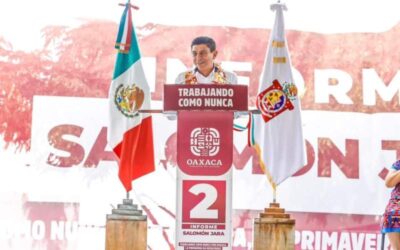 Trabajando como nunca se cumplen dos años de transformación en Oaxaca: Salomón Jara