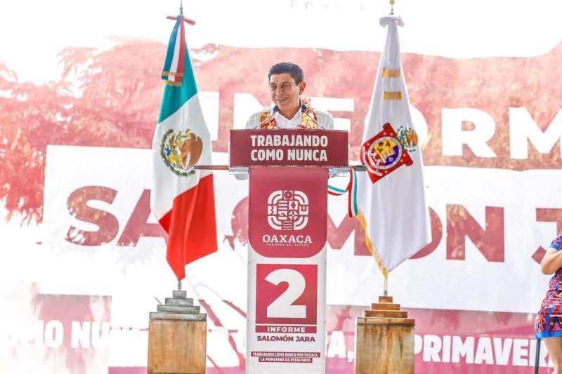 Trabajando como nunca se cumplen dos años de transformación en Oaxaca: Salomón Jara