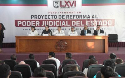 Congreso del Estado realiza Primer Foro Informativo sobre la Reforma al Poder Judicial