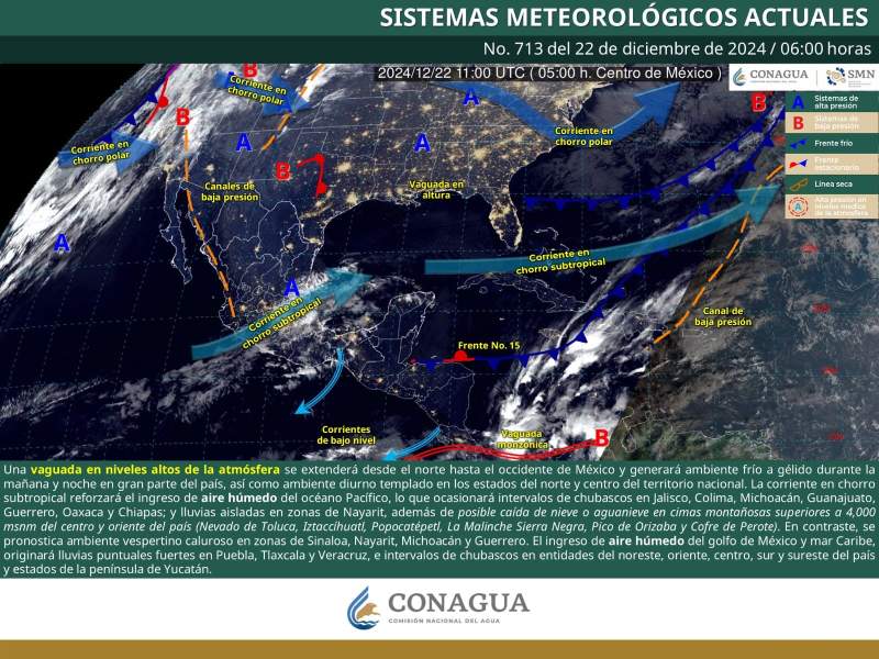 Continuará ambiente frío en la entidad, Protección Civil emite recomendaciones