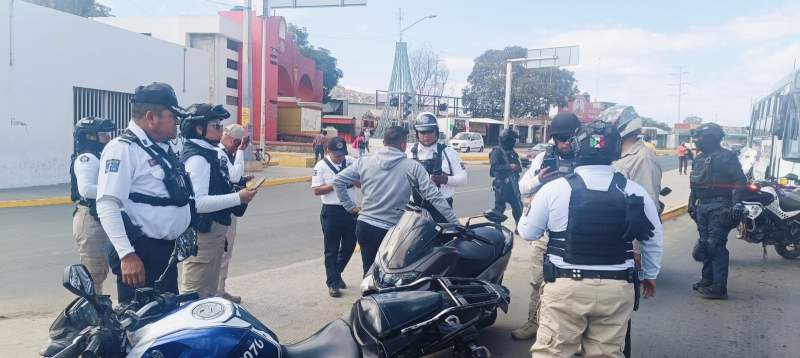 Detenidos en el Parque del Amor portaban armas de fuego sin permiso: SSPC