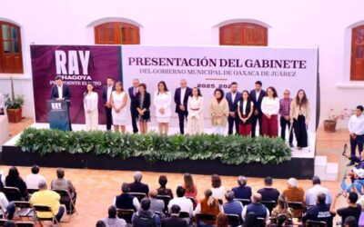 Raymundo Chagoya presenta un gabinete paritario, renovado y comprometido con la transformación de Oaxaca de Juárez