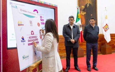 Refrenda Gobierno de Oaxaca compromiso para la reducción del precio de la canasta básica