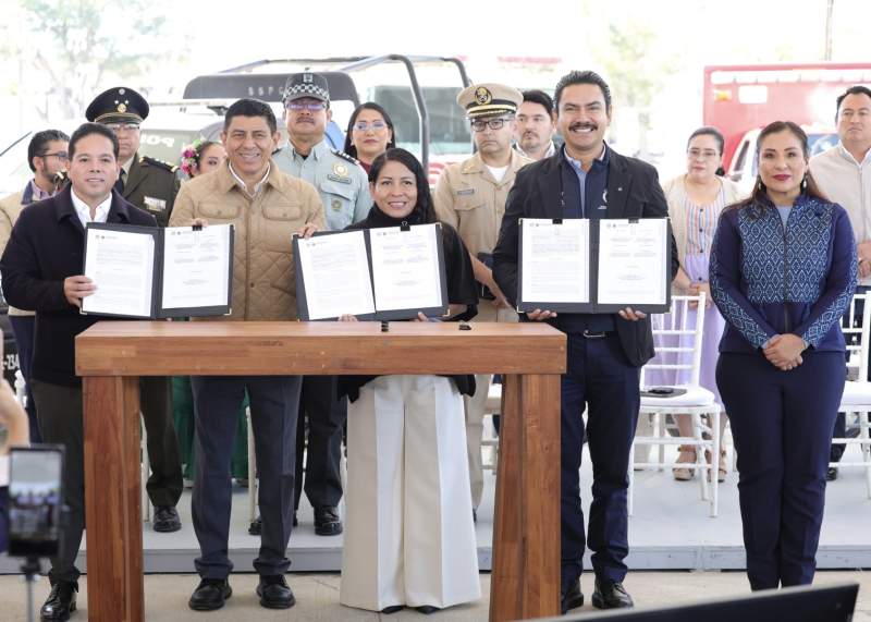 Arranca Gobierno de Oaxaca despliegue coordinado de seguridad en Zona Metropolitana