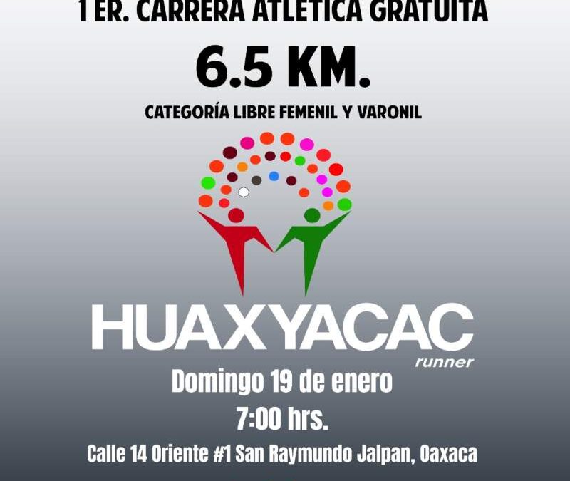 Con carrera atlética buscan promover el deporte desde el Congreso de Oaxaca