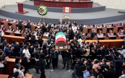 Congreso de Oaxaca realiza Sesión Solemne en honor de la diputada Kelly Jannet Cabrera González