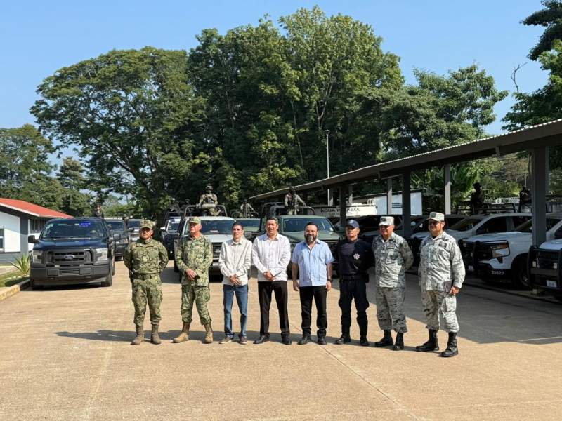 Fortalece Gobierno de Oaxaca acciones para garantizar la seguridad en San Juan Bautista Tuxtepec