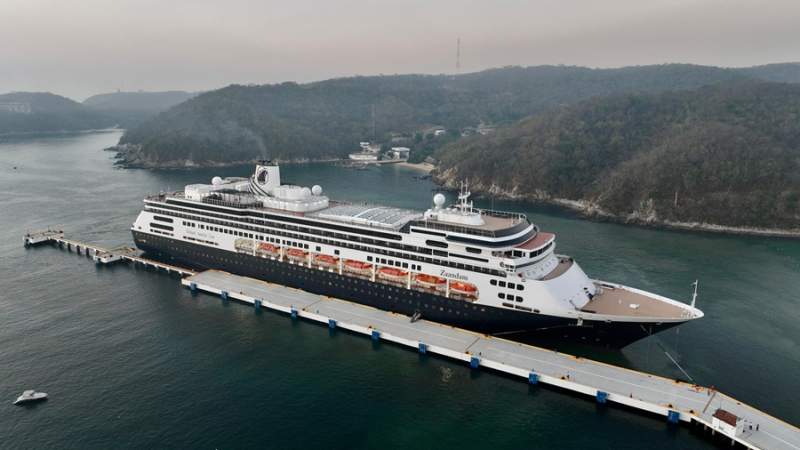 Llega primer crucero del 2025 a Huatulco