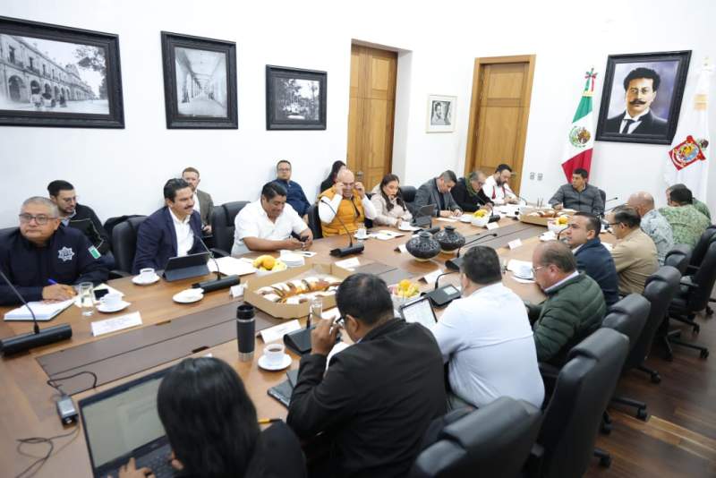 Participa Ray Chagoya en la Mesa de Seguridad convocada por el Gobierno Estatal