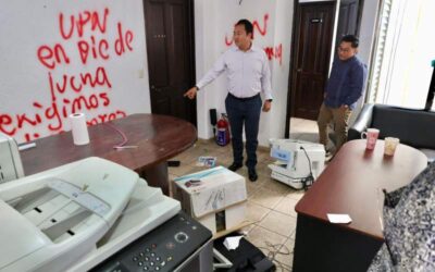 Rechaza IEEPO actos de vandalismo y hace un llamado al diálogo y respeto