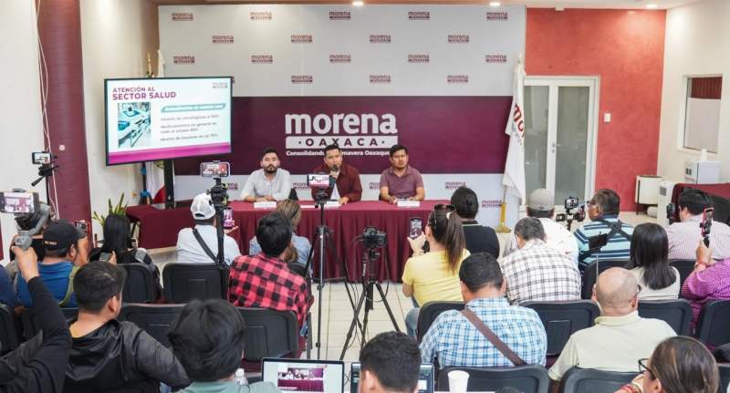 Despunta desarrollo de Oaxaca con trabajo coordinado entre el Estado y la Federación: Morena