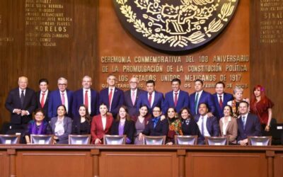 Asiste Salomón Jara al 108 Aniversario de la Promulgación de la Constitución Mexicana de 1917