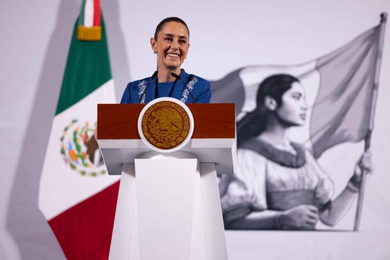 Presidenta Claudia Sheinbaum: no tengo miedo, tengo un pueblo que me respalda