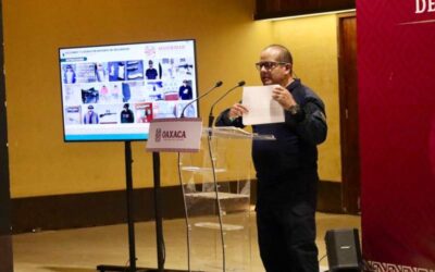 Reporta SSPC 527 acciones para el fortalecimiento de entornos pacíficos y seguros en Oaxaca