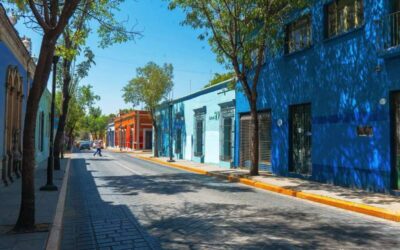 Embellecen fachadas del Centro Histórico de Oaxaca de Juárez