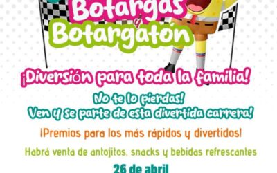 Con divertida carrera de botargas el DIF Juchiteco impulsa convivencia familiar