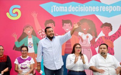 DIF juchiteco impulsa campaña estatal para promover derechos sexuales y reproductivos en las juventudes