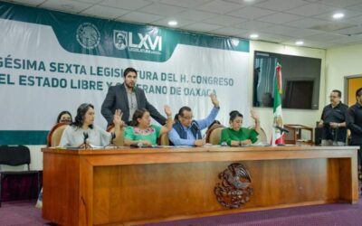 Diputación Permanente da lectura a cuatro iniciativas de ley y un Punto de Acuerdo