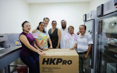 Entrega Miguel Quetu equipo vital para reanudar servicio de laboratorio en el Hospital “Macedonio Benítez Fuentes”