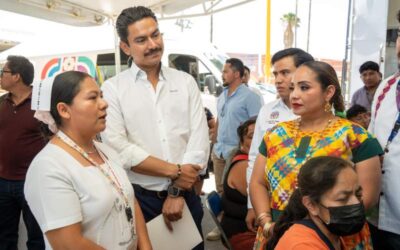 Inician Jornadas de Salud “Ve’e Tata” en Oaxaca de Juárez